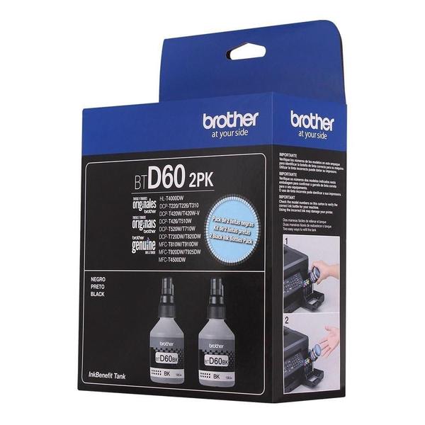 Imagem de Refil de Tinta Brother BTD602PK 108ml Preto