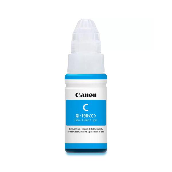 Refil de Tinta Canon GI-190 Ciano - Cânon Imagem de Refil de Tinta Canon GI-190 Ciano