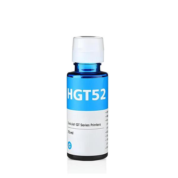 Imagem de Refil de Tinta Compatível HP GT 5822 GT52 - Cyan