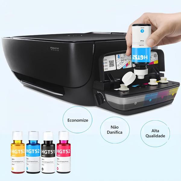 Refil de Tinta Compatível HP Ink Tank 412 GT53 - Black Pigmentado - ValeChrom Imagem de Refil de Tinta Compatível HP Ink Tank 412 GT53 - Black Pigmentado