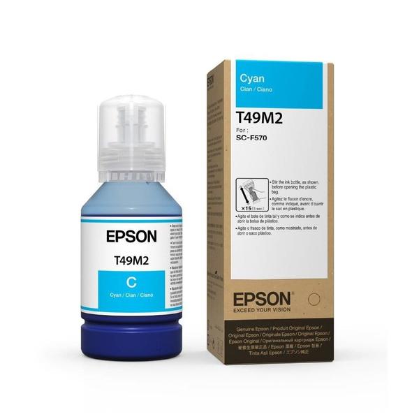 Imagem de Refil de Tinta Epson T49M220, Ciano, para F170/F571