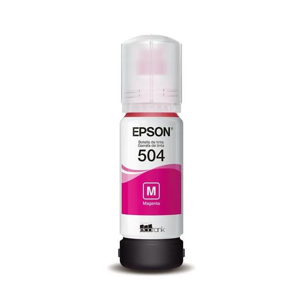 Imagem de Refil de tinta epson t504322 magenta 70ml l4150 l4160 l4260 l6161 l14150 l6270