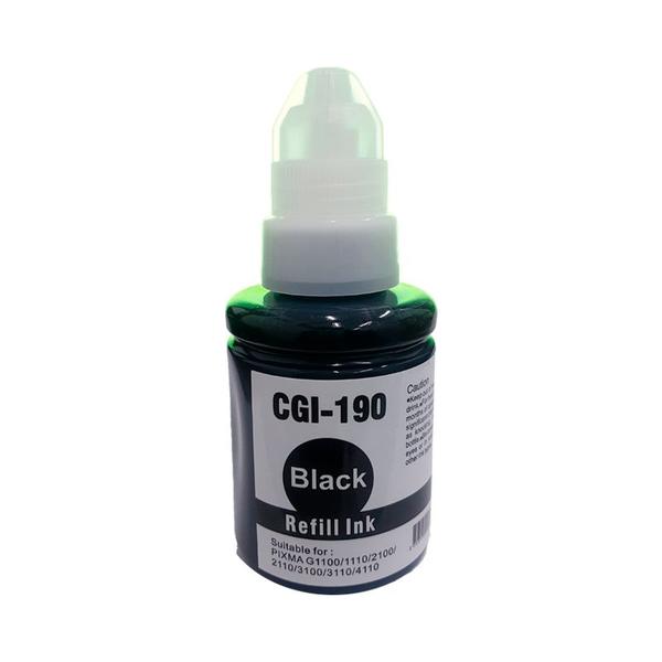 Imagem de Refil de Tinta Pro Resolution Gi190 BK para Canon G1100 G1110 G2100 G2110 G3100 G3102 G3110 G3111 G4100 G4110 G4111 Preto 135ml