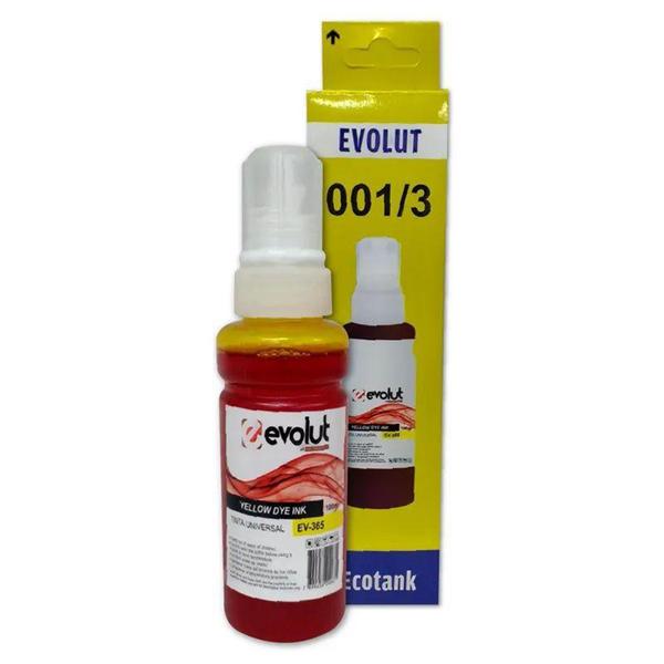 Refil de tinta universal evolut 664 673 - 100ml amarelo Imagem de Refil de tinta universal evolut 664 673 - 100ml amarelo
