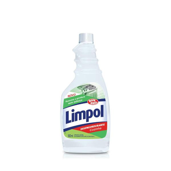 Imagem de Refil Desengordurante Cozinha Spray Limpol Bombril 500Ml