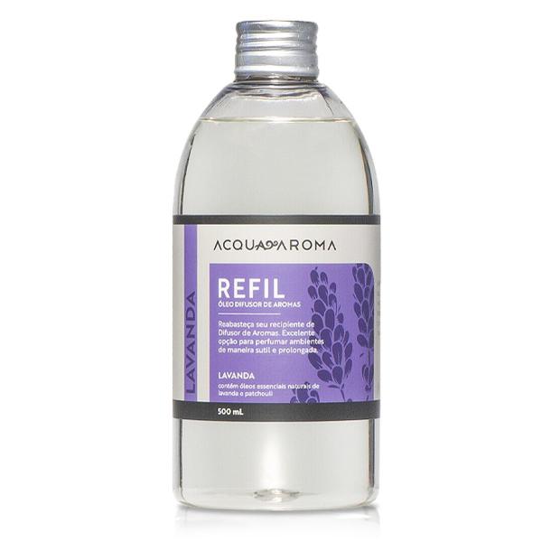 Imagem de Refil Difusor Ambiente Lavanda Acqua Aroma 500ml