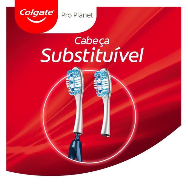 Imagem de Refil Escova Dental Colgate Pro Planet com 2 unidades