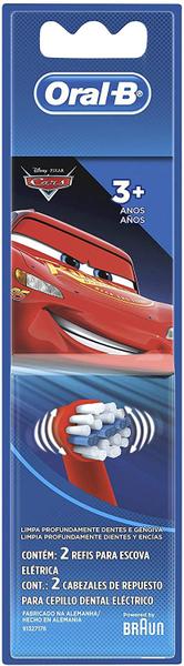 Refil Escova Dental Elétrica Infantil Oral B Baterry Kids Carros Imagem de Refil Escova Dental Elétrica Infantil Oral B Baterry Kids Carros