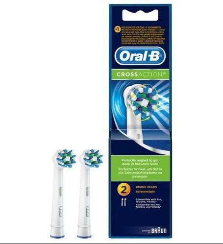 Imagem de Refil Escova Elétrica Cross Action Oral B - 2 unidades