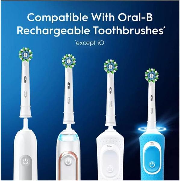 Imagem de Refil Escova Elétrica Oral B Crossaction X Com 10 Unidades