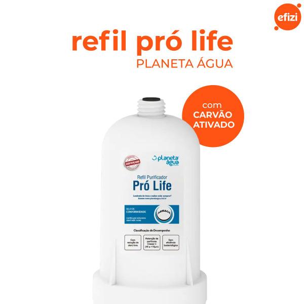 Imagem de Refil filtro pró life para purificador planeta água