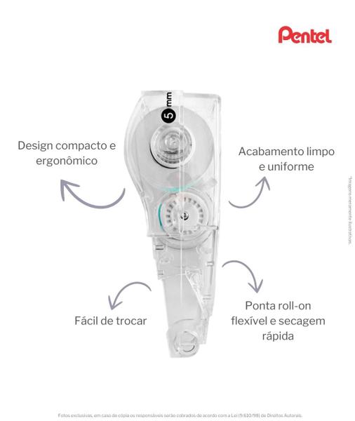 Imagem de Refil Fita Corretiva CORRETION TAPE 6m x 5mm Pentel