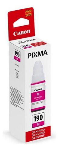 Imagem de Refil Garrafa De Tinta Canon Magenta Gi-190 70ml Original