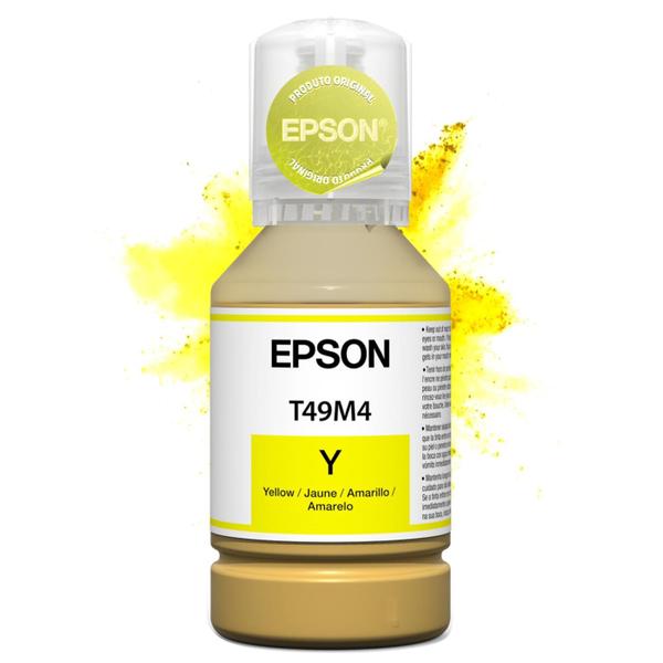 Refil Garrafa de Tinta Epson T49M420 Original Amarela Sublimática Compatível SureColor F170 F570 F571 Imagem de Refil Garrafa de Tinta Epson T49M420 Original Amarela Sublimática Compatível SureColor F170 F570 F571