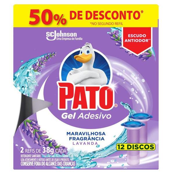 Imagem de Refil Gel Adesivo Pato Lavanda 2un