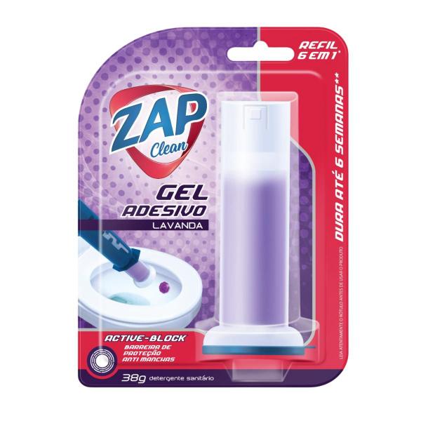 Imagem de Refil Gel Adesivo Vaso Sanitário 38 Gramas Zap Clean