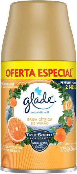 Imagem de Refil Glade Automatic Odorizador Brisa Cítrica de Verão 269ml