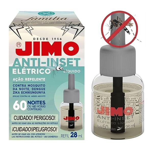 Imagem de Refil Jimo Anti Inseto Eletrico Repelente Liquido 28ml