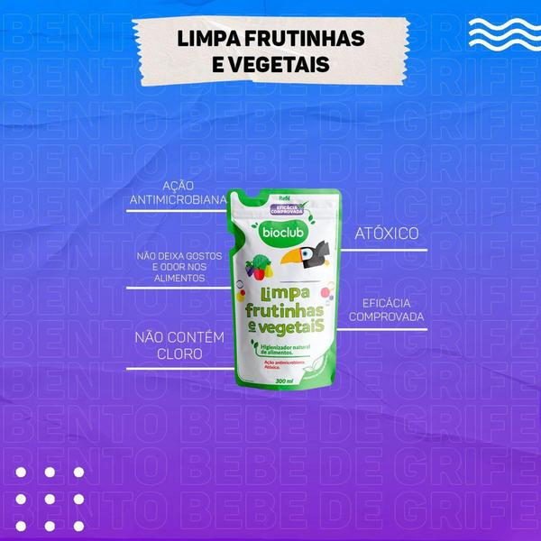 Imagem de Refil Limpa Frutinhas E Vegetais Não Contém Cloro - Bioclub