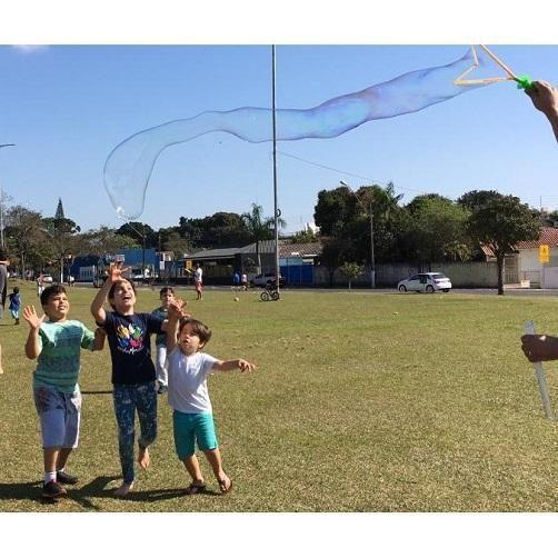 Imagem de Refil Líquido Bolhinha De Sabão Gigante Bubble De 2 Litros