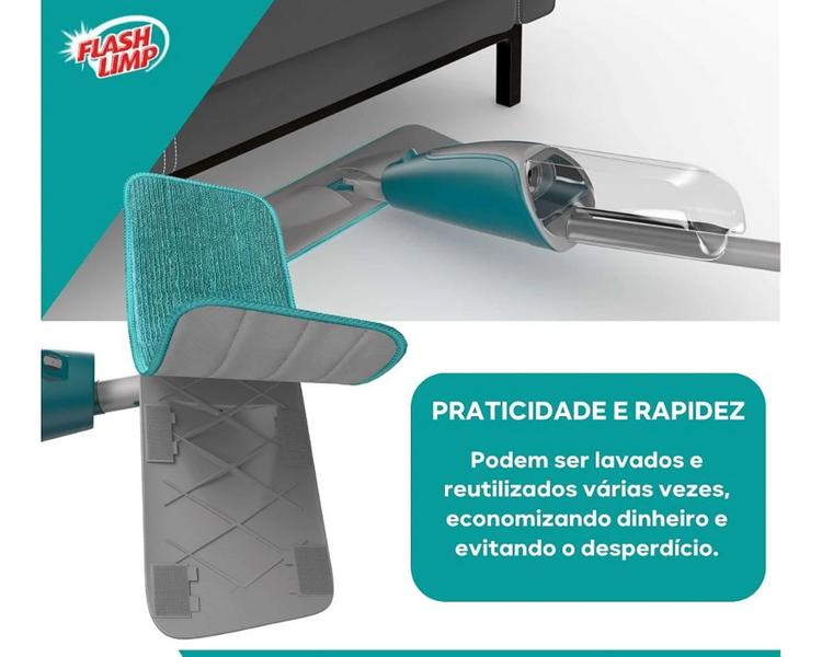 Imagem de Refil Mop Spray Microfibra Rmop7800 Flash Limp