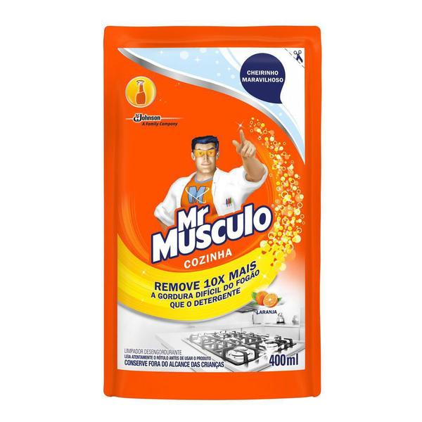 Imagem de Refil Mr. Musculo Cozinha Remove 10x Mais a Gordura 400ml