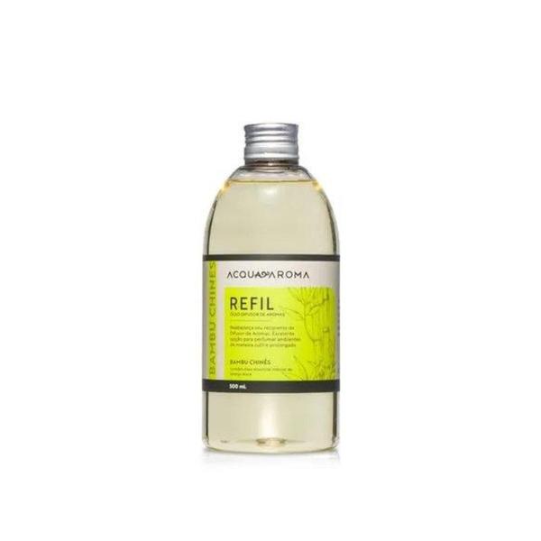 Imagem de Refil Óleo Difusor de Varetas Acqua Aroma 500ml Bambu Chinês