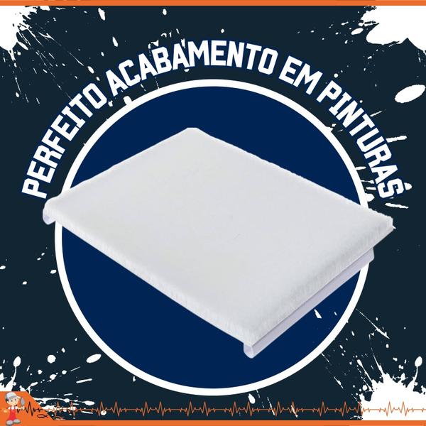 Refil Pad Para Recorte Acabamento Em Pintura 120mm 4,7" 2pçs - Atlas Imagem de Refil Pad Para Recorte Acabamento Em Pintura 120mm 4,7" 2pçs