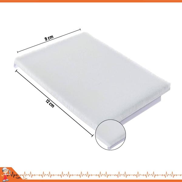 Refil Pad Para Recorte Acabamento Em Pintura 120mm 4,7" 2pçs - Atlas Imagem de Refil Pad Para Recorte Acabamento Em Pintura 120mm 4,7" 2pçs