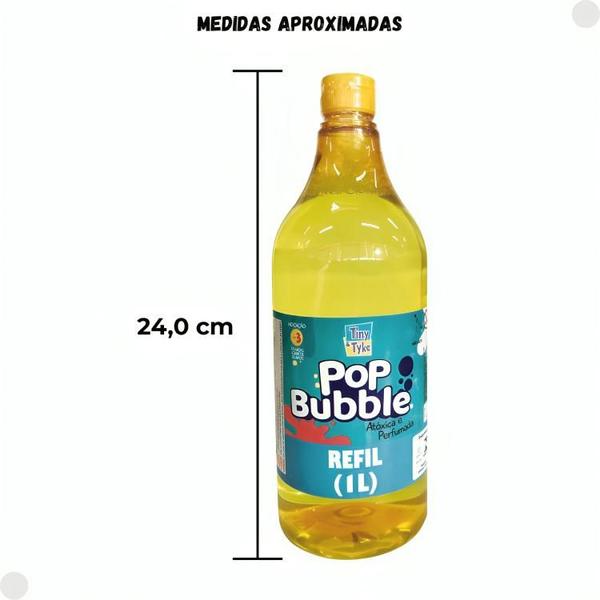 Imagem de Refil Para Bolha De Sabão Bubble 1 Litro DBL715 Tiny & Type