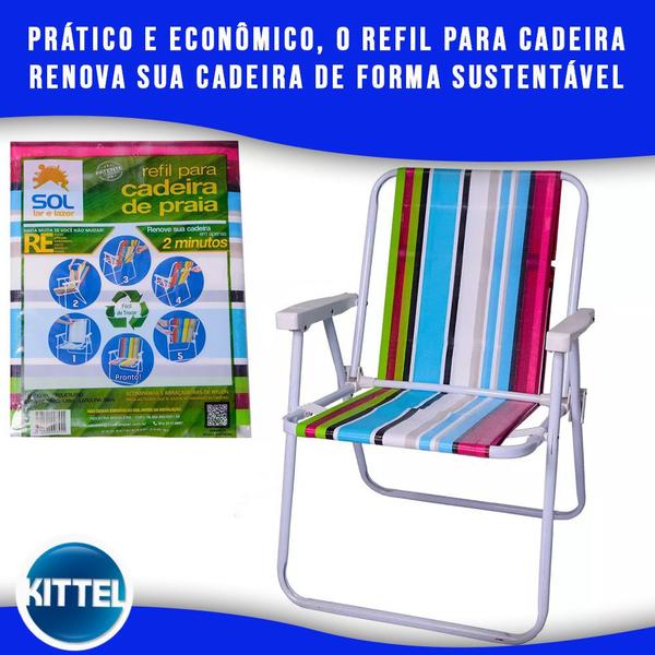 Imagem de Refil Para Cadeira Kit Com 6 Unidades Imperdível