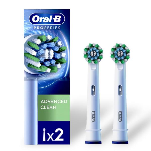 Imagem de Refil para Escova de Dente Elétrica Oral-B Pro Series Advanced Clean 2 Unidades