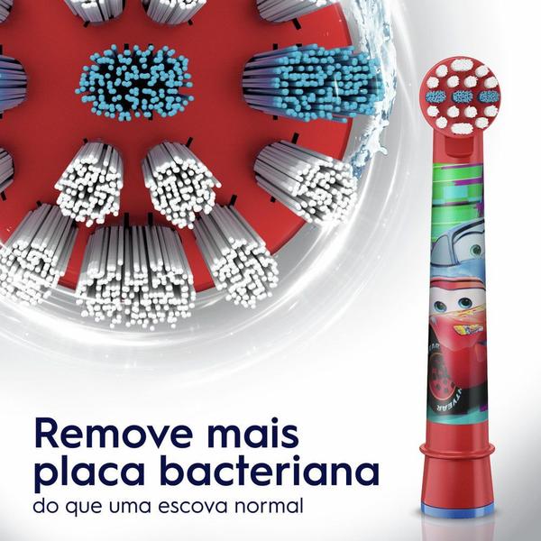 Imagem de Refil para Escova Elétrica Oral-B Disney Pixar Carros 2 Unidades