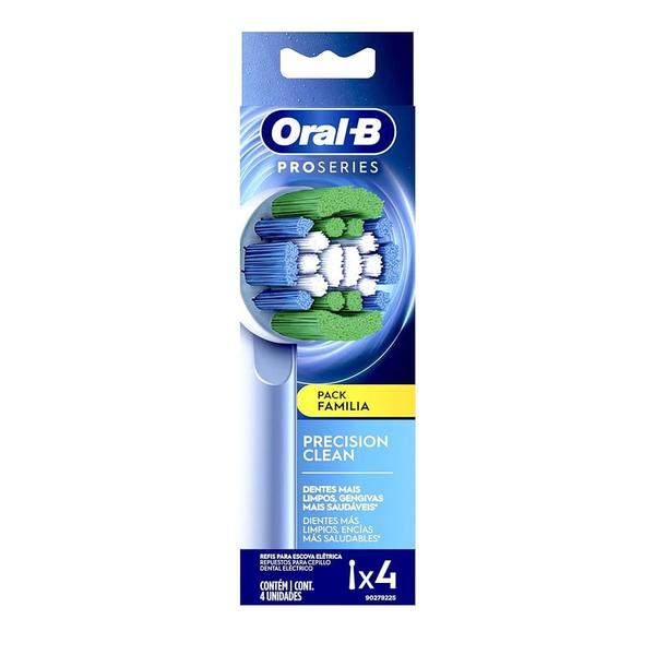 Imagem de Refil Para Escova Elétrica Oral-B Precision Clean 4 Unidades