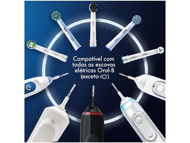 Refil para Escova Elétrica Oral-B Precision Clean - 4 Unidades Imagem de Refil para Escova Elétrica Oral-B Precision Clean - 4 Unidades