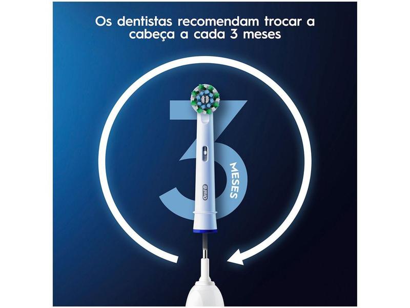 Imagem de Refil para Escova Elétrica Oral-B Precision Clean - 4 Unidades