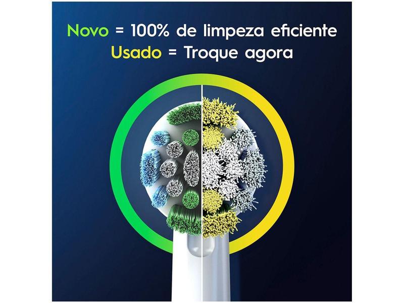Refil para Escova Elétrica Oral-B Precision Clean - 4 Unidades Imagem de Refil para Escova Elétrica Oral-B Precision Clean - 4 Unidades
