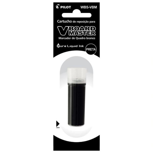 Imagem de Refil para Marcador de Quadro Branco Preto WBS-VBM - Pilot