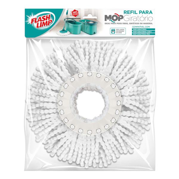 Imagem de Refil Para Mop Giratório RMOP 8210 - FLASH LIMP 