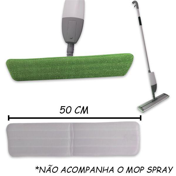 Imagem de Refil Para Mop Spray Perfect Pro Esfregão Limpeza Chão 50 Cm