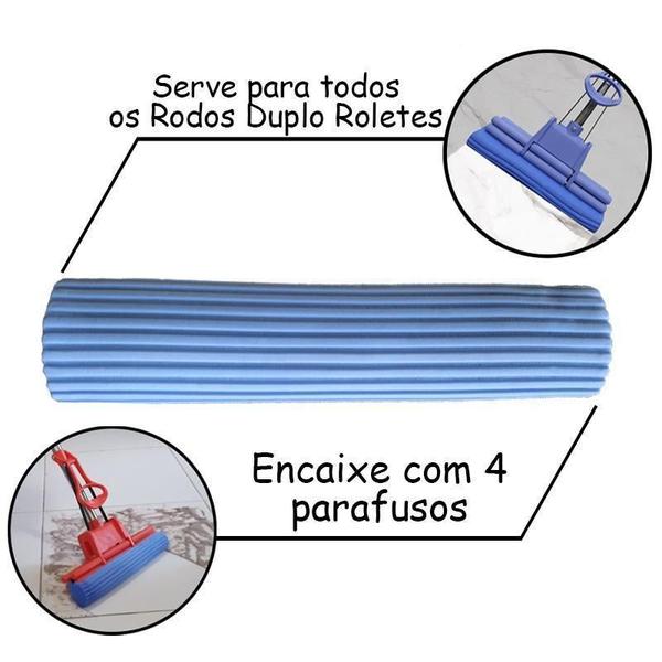 Refil Para Rodo Mágico 27 Cm Espuma Pva Absorvente - Vendasshop Imagem de Refil Para Rodo Mágico 27 Cm Espuma Pva Absorvente