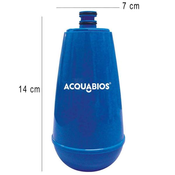 Refil Para Torneira Com Filtro Purificador de Água Acqua E05 Acquabios Azul Escuro Imagem de Refil Para Torneira Com Filtro Purificador de Água Acqua E05 Acquabios Azul Escuro