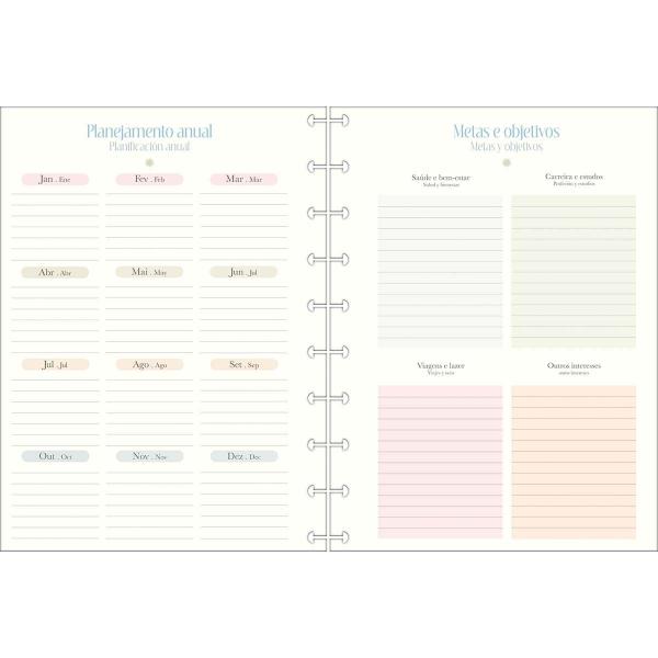 Imagem de Refil Planner Tilidisco 17,7 x 24 cm  90 G 2025 Tilibra 4916