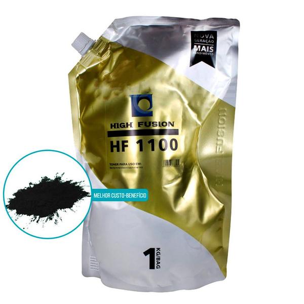Refil Pó Para Recarga de Toner High Fusion Kyocera Tk-1170 Tk1147 HF-1100 Imagem de Refil Pó Para Recarga de Toner High Fusion Kyocera Tk-1170 Tk1147 HF-1100