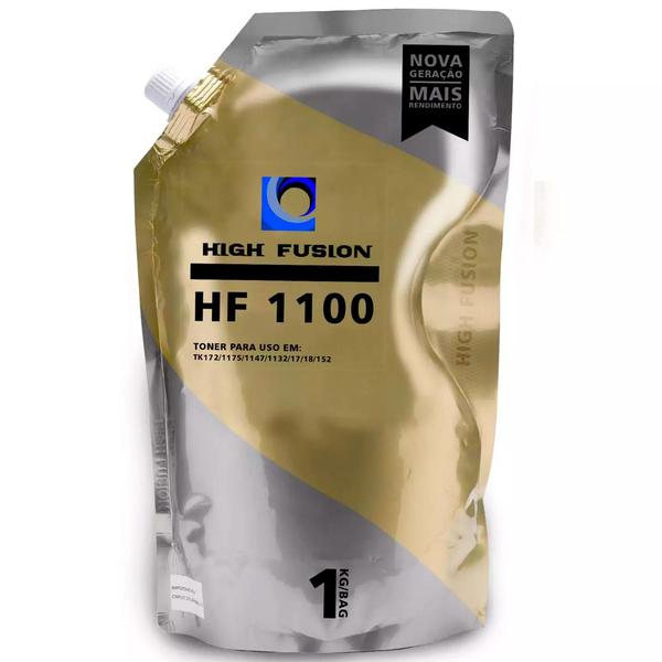 Refil Pó Para Recarga de Toner High Fusion Kyocera Tk-1170 Tk1147 HF-1100 Imagem de Refil Pó Para Recarga de Toner High Fusion Kyocera Tk-1170 Tk1147 HF-1100