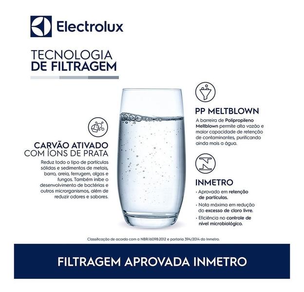 Imagem de Refil Purificador Pe11b Pe11x Original Electrolux 3 Unidades