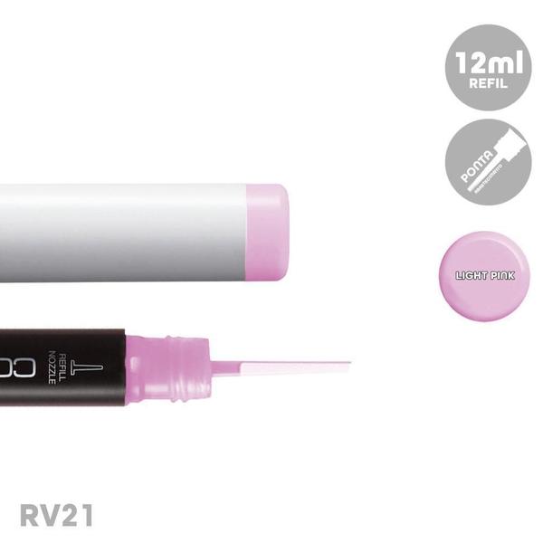 Imagem de Refil Recarrega Copic Ink 12Ml Rv21 Light Pink