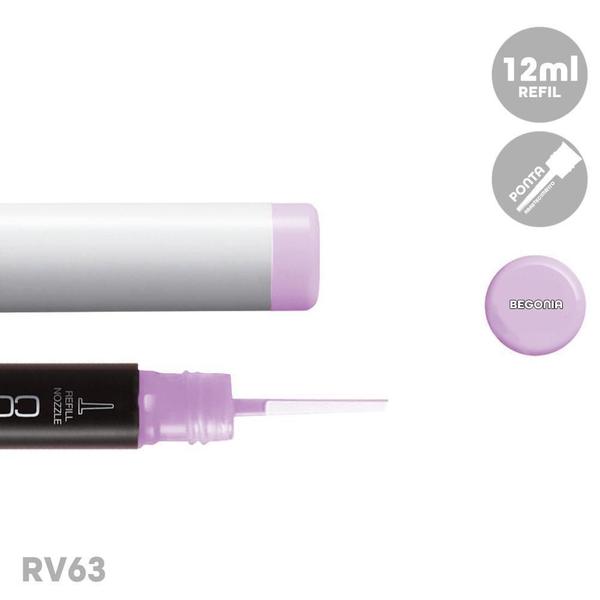 Imagem de Refil Recarrega Copic Ink 12Ml Rv63 Begonia