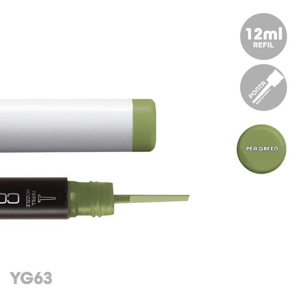 Imagem de Refil Recarrega Copic Ink 12Ml Yg63 Pea Green