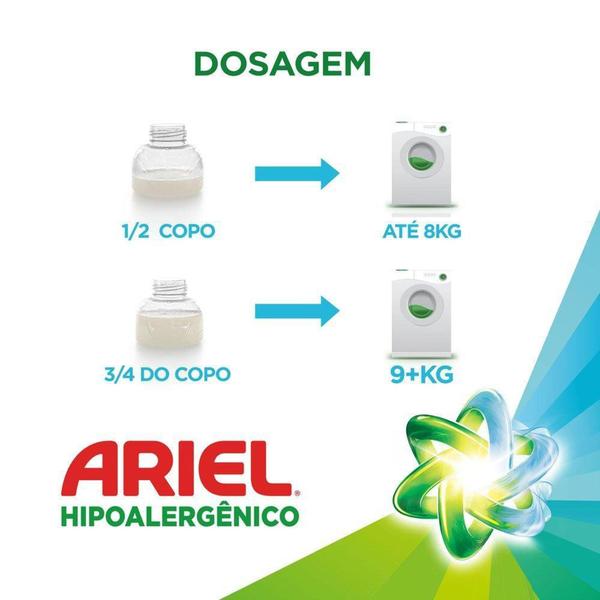 Imagem de Refil Sabão Líquido Ariel Sensitive 900ml